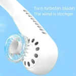 Mini Neck Portable Hanging Rechargeable Air Cooler Summer Sport Fan - Image 6