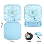 Multi Function Three Speed Hanging Mini Neck Fan - Image 5