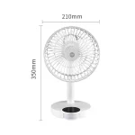 DP High Quality Usb Mini Portable Rechargeable Table Desk Fan – DP 7626 - Image 2