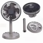 Rechargeable Professional Mini Desk Fan ( JY-2218 ) - Image 4