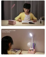 4 in 1 Multi-function LED Desk Lamp With Fan - Image 3