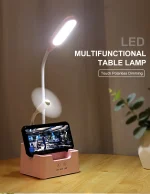 4 in 1 Multi-function LED Desk Lamp With Fan - Image 4